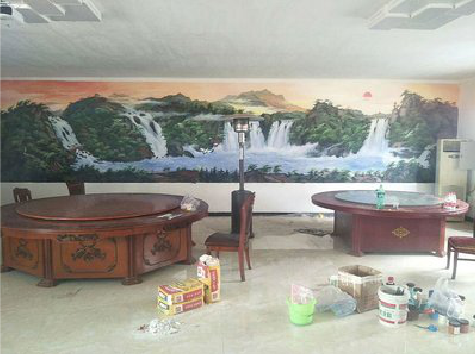 十堰墙绘-写实风景