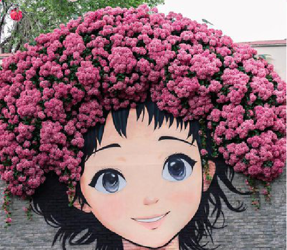 十堰墙体彩绘-网红墙打卡