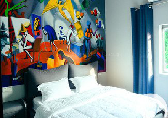 十堰对于酒店的墙体彩绘而言更注重哪些方面？