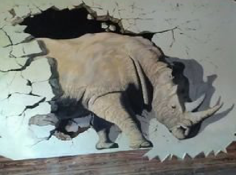 十堰在墙绘中，如何绘制3D效果？