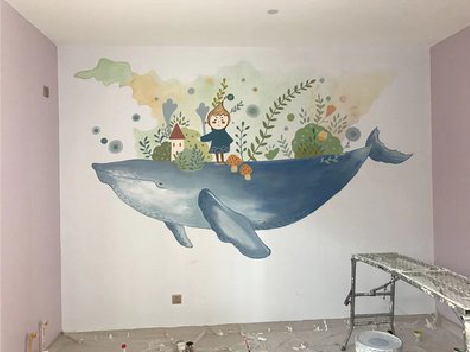 十堰手绘墙的特点及优势。