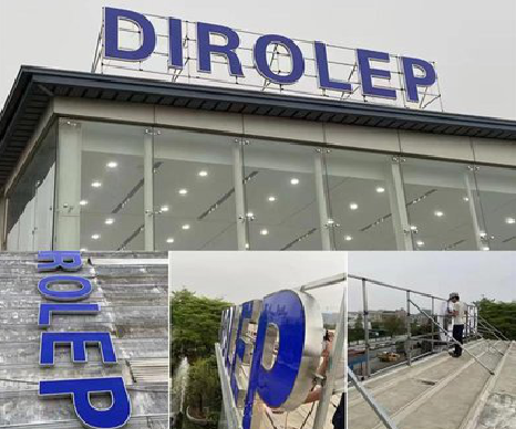 十堰楼顶发光字安装的注意事项。